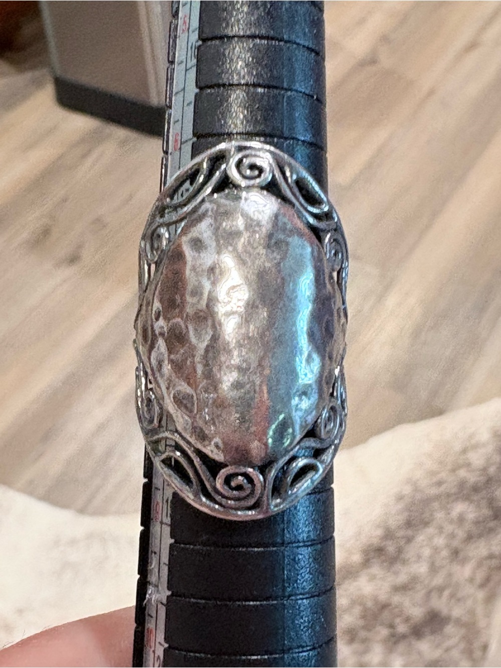 Saddle ring, 925 Israel